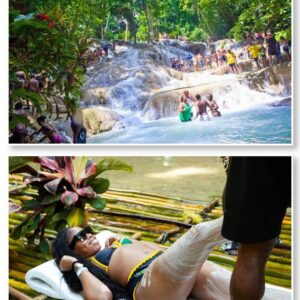 Bamboo Rafting & Dunn’s River Falls Double Tour